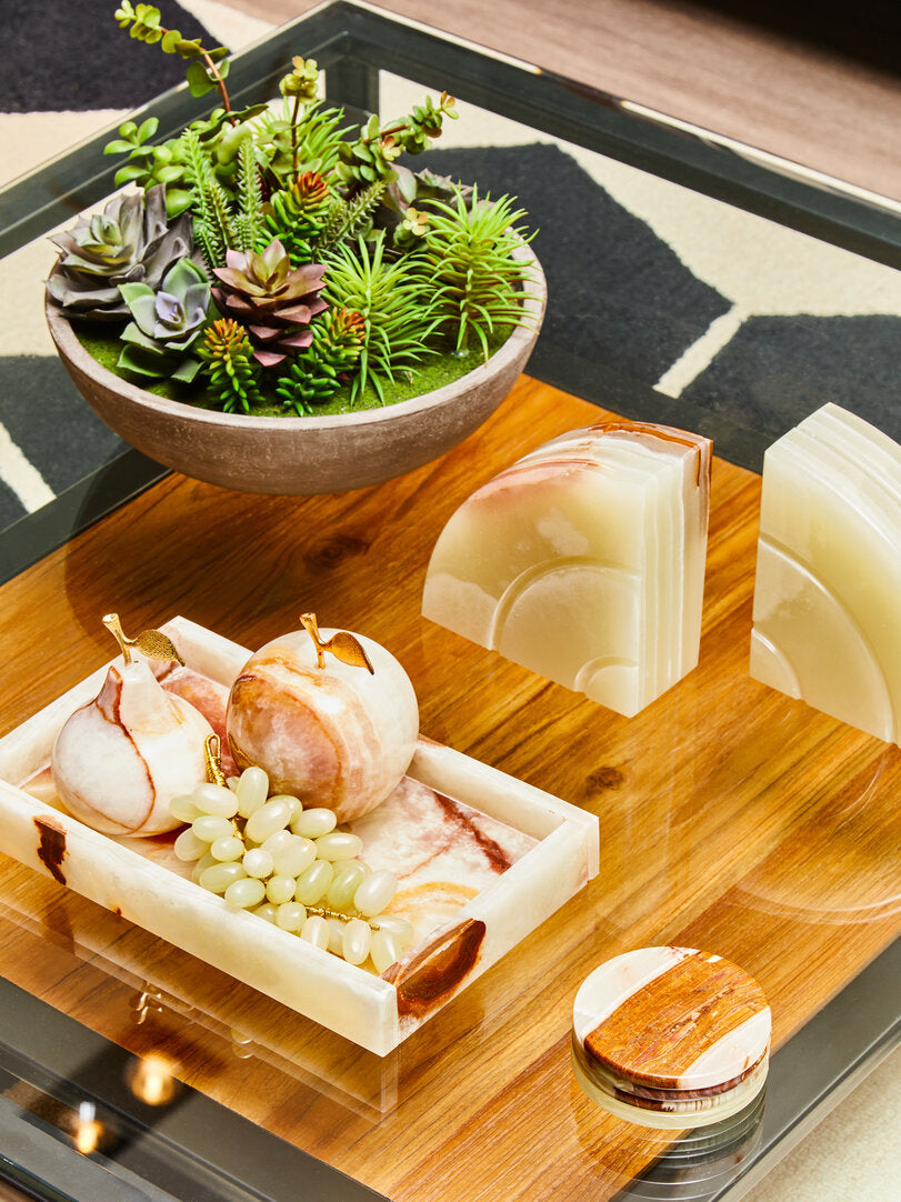 Oleena Onyx Decorative Pear - Lifestyle