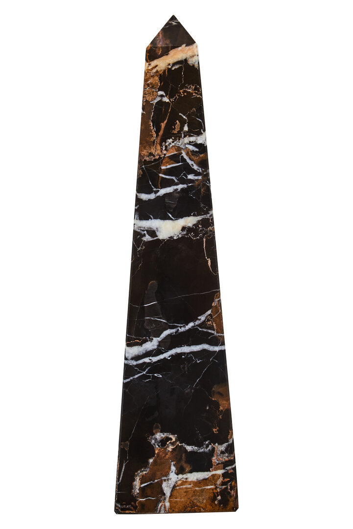 Salmo Large Black Marble Obelisk - Main
