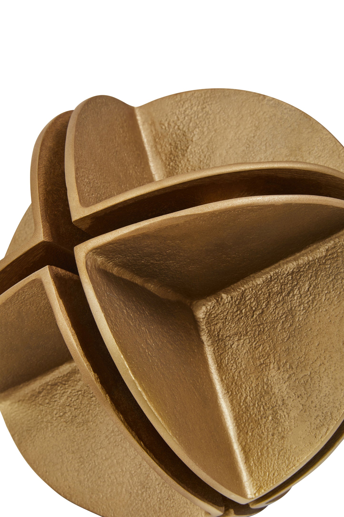 Black or Brass Nickel Finish Sculpture