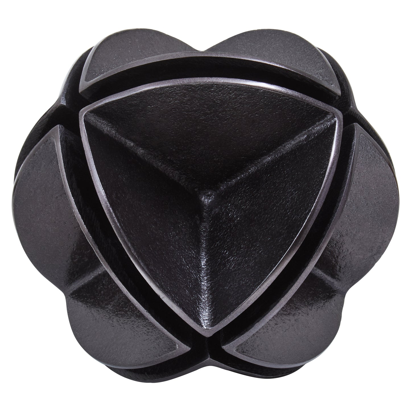 Black or Brass Nickel Finish Sculpture