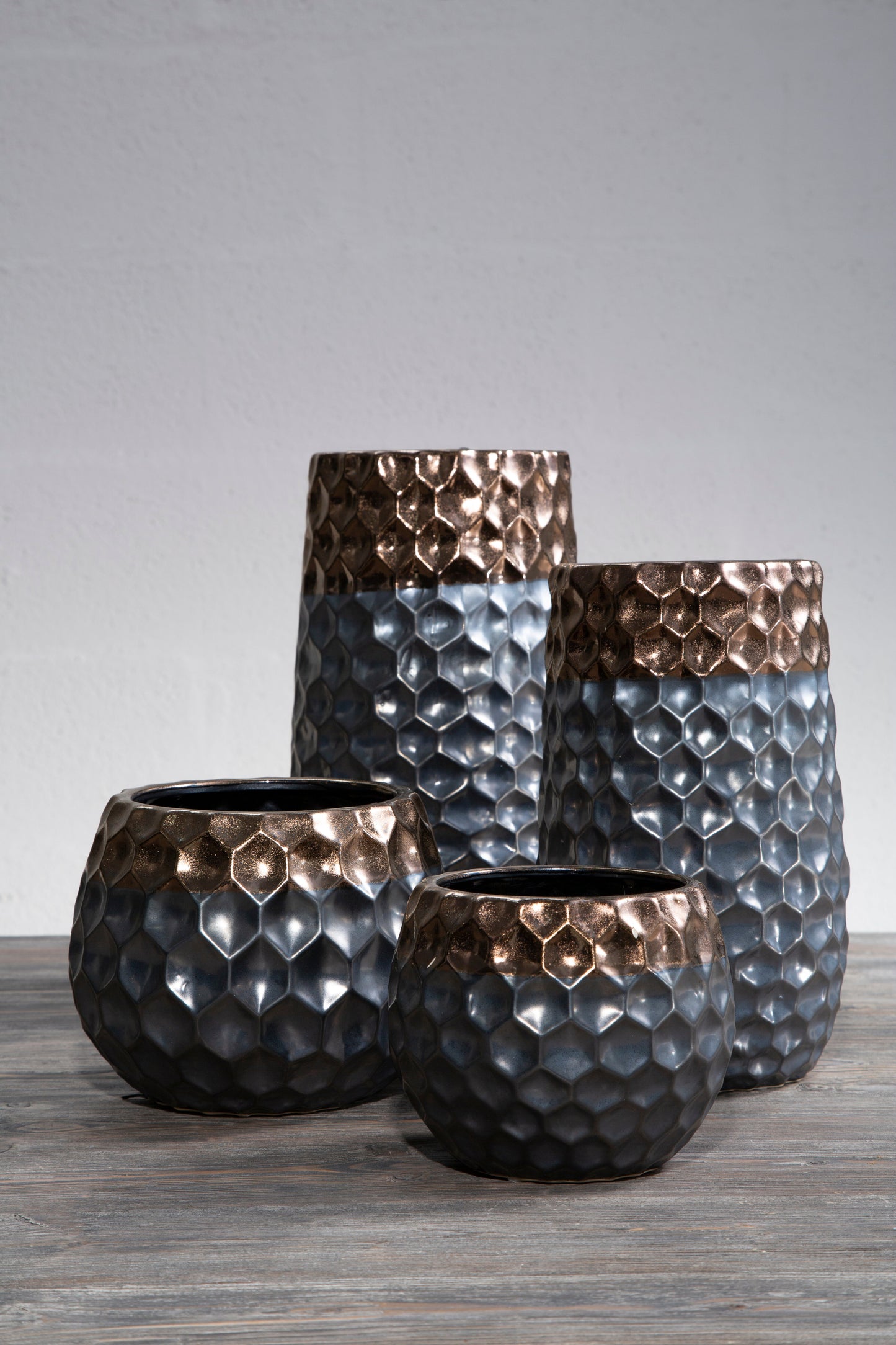 Galaxy Metallic Vase