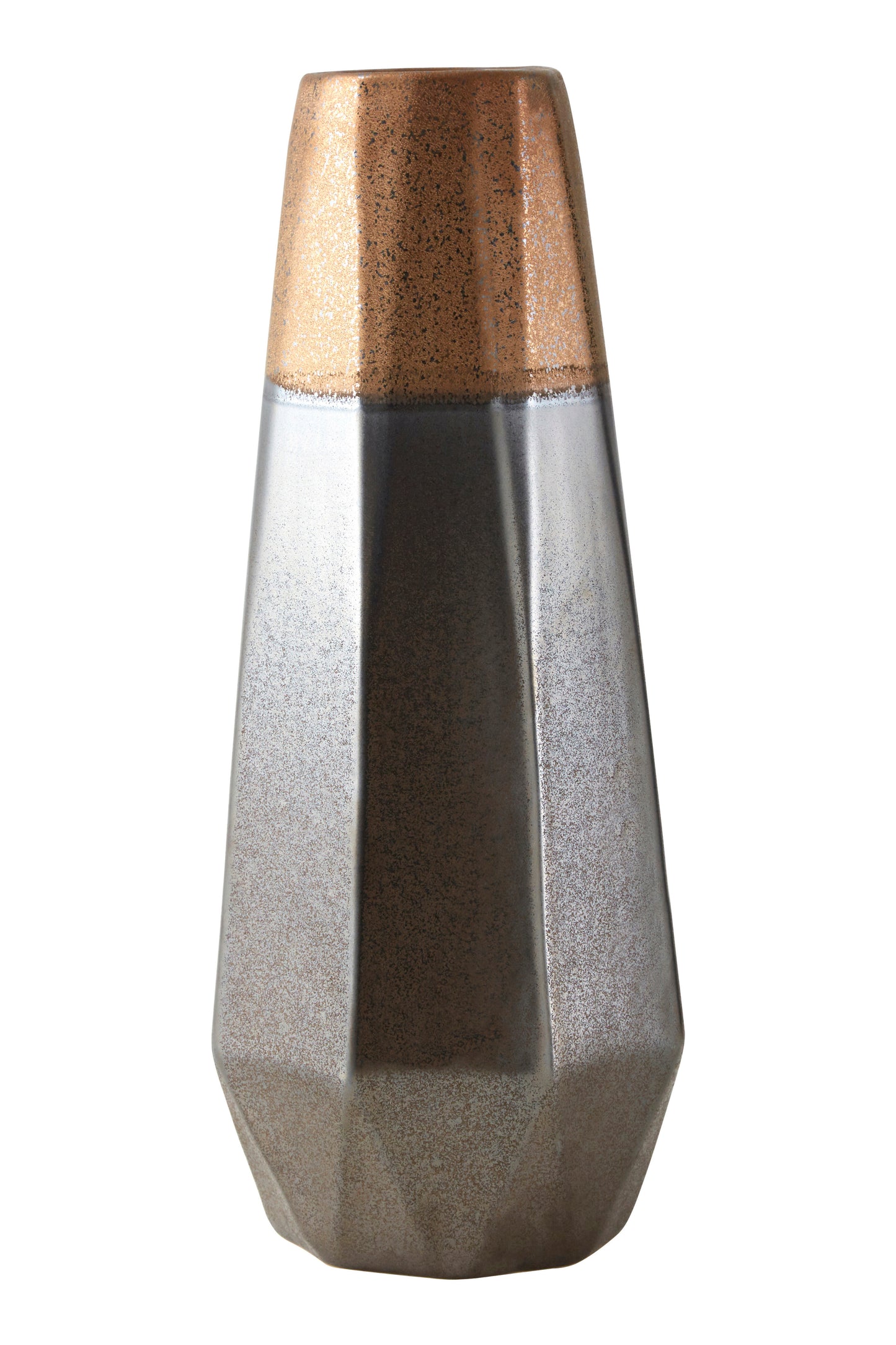 Jet Metallic Vase