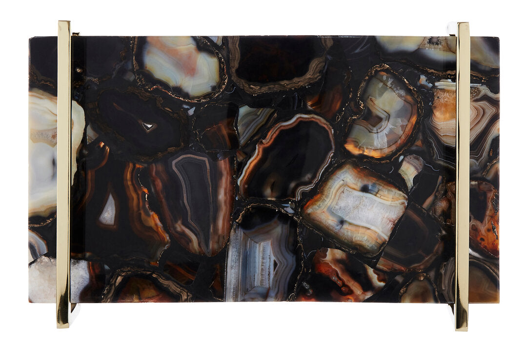 Bowerbird Black Agate Large Tray - Additional