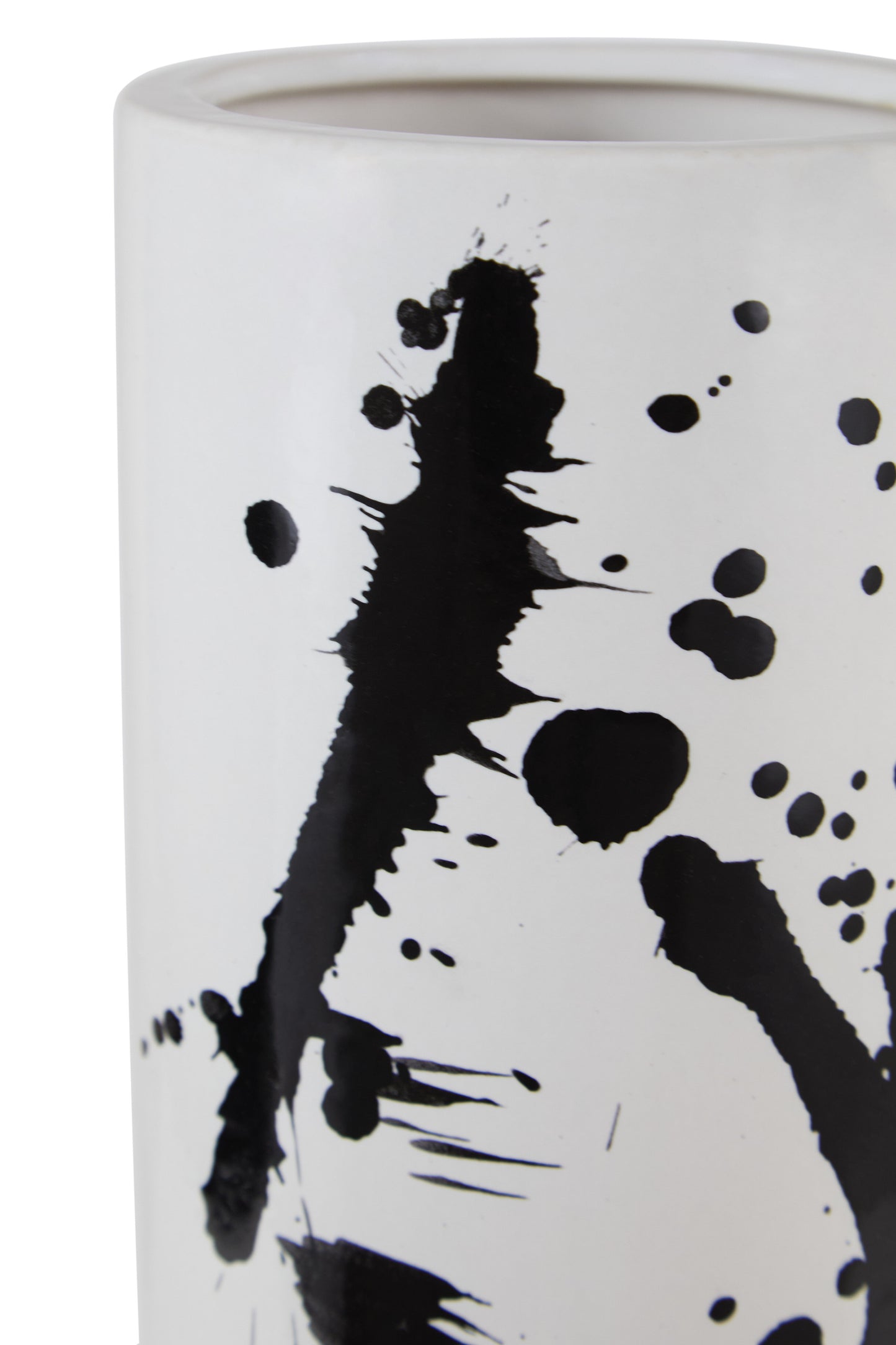 Sorrell Black And White Ceramic Vase