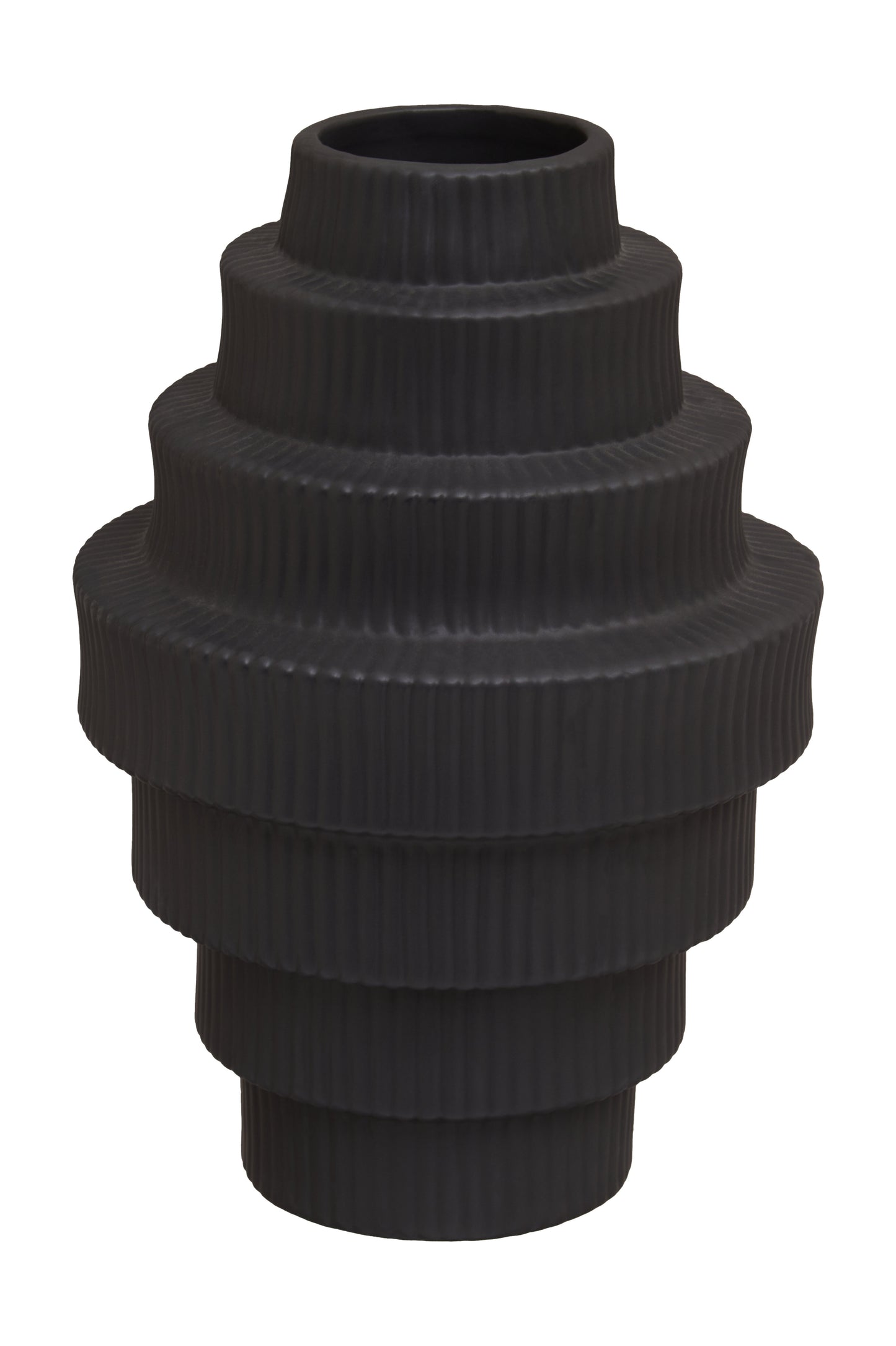 Fabia Black Vase