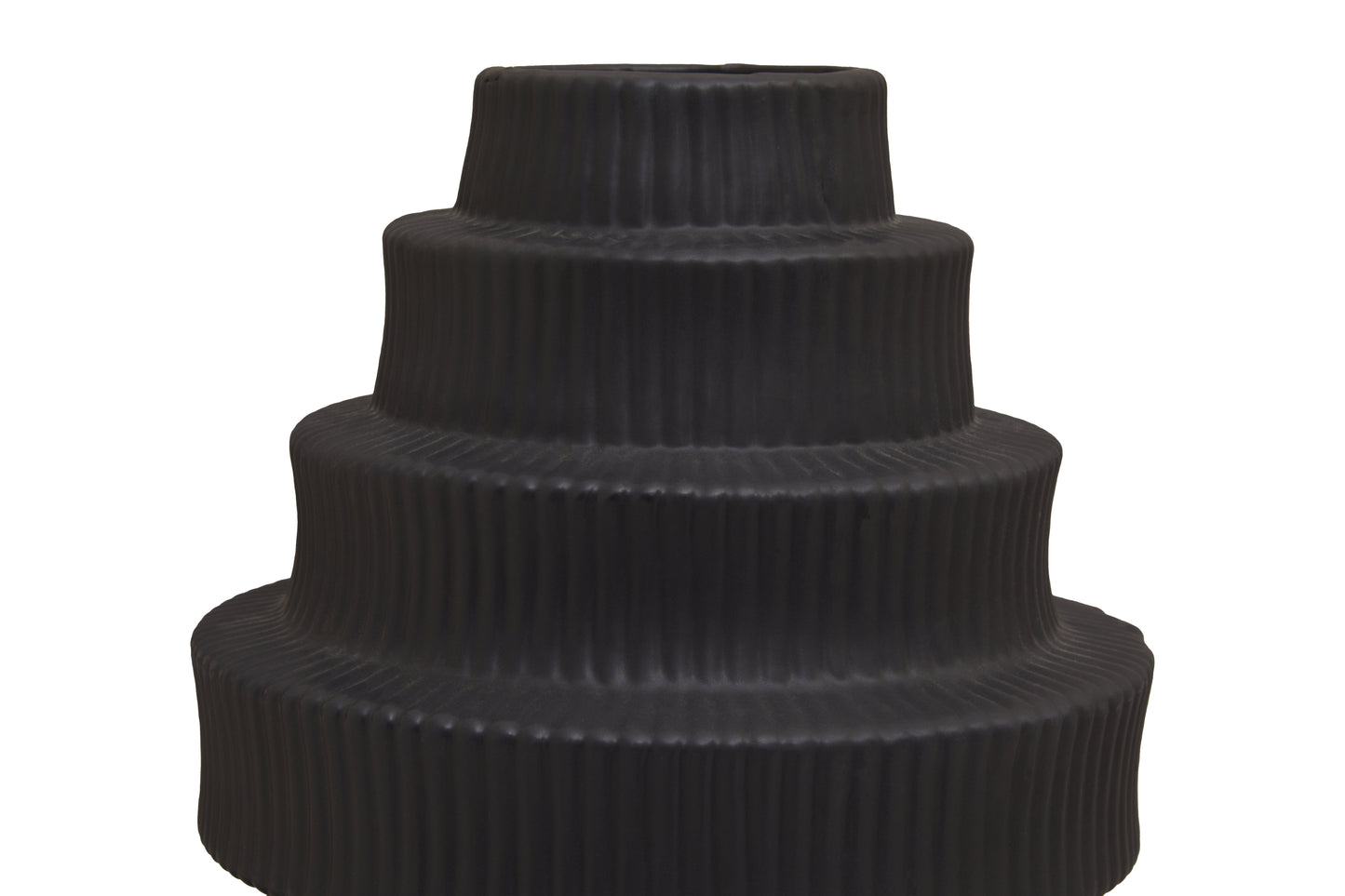 Fabia Black Vase