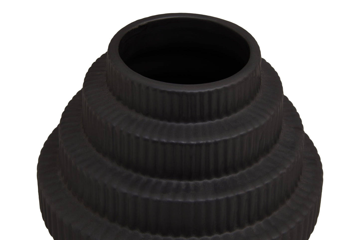 Fabia Black Vase