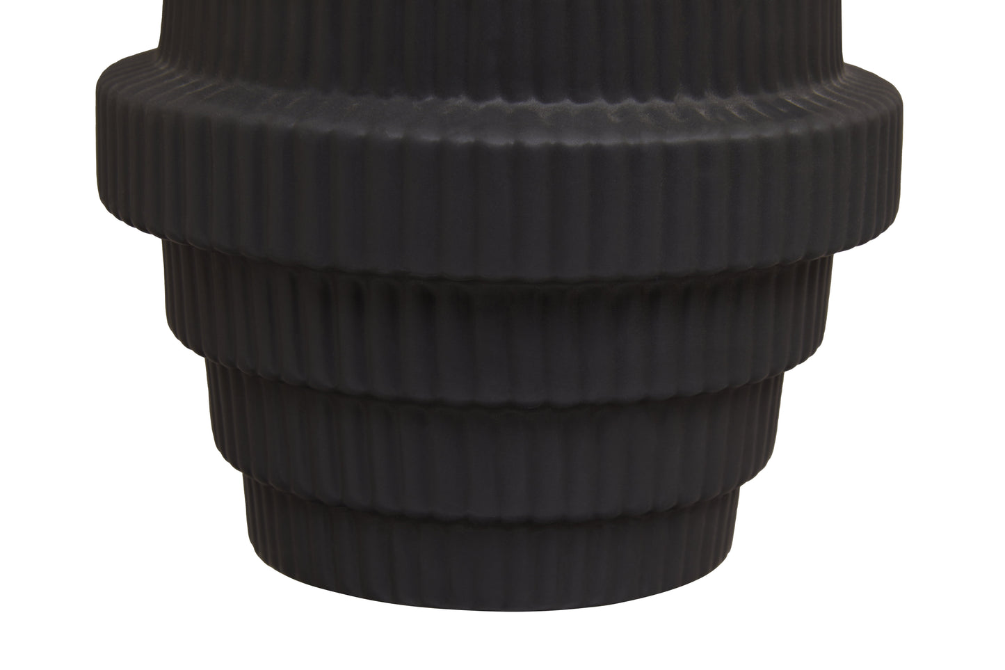 Fabia Black Vase