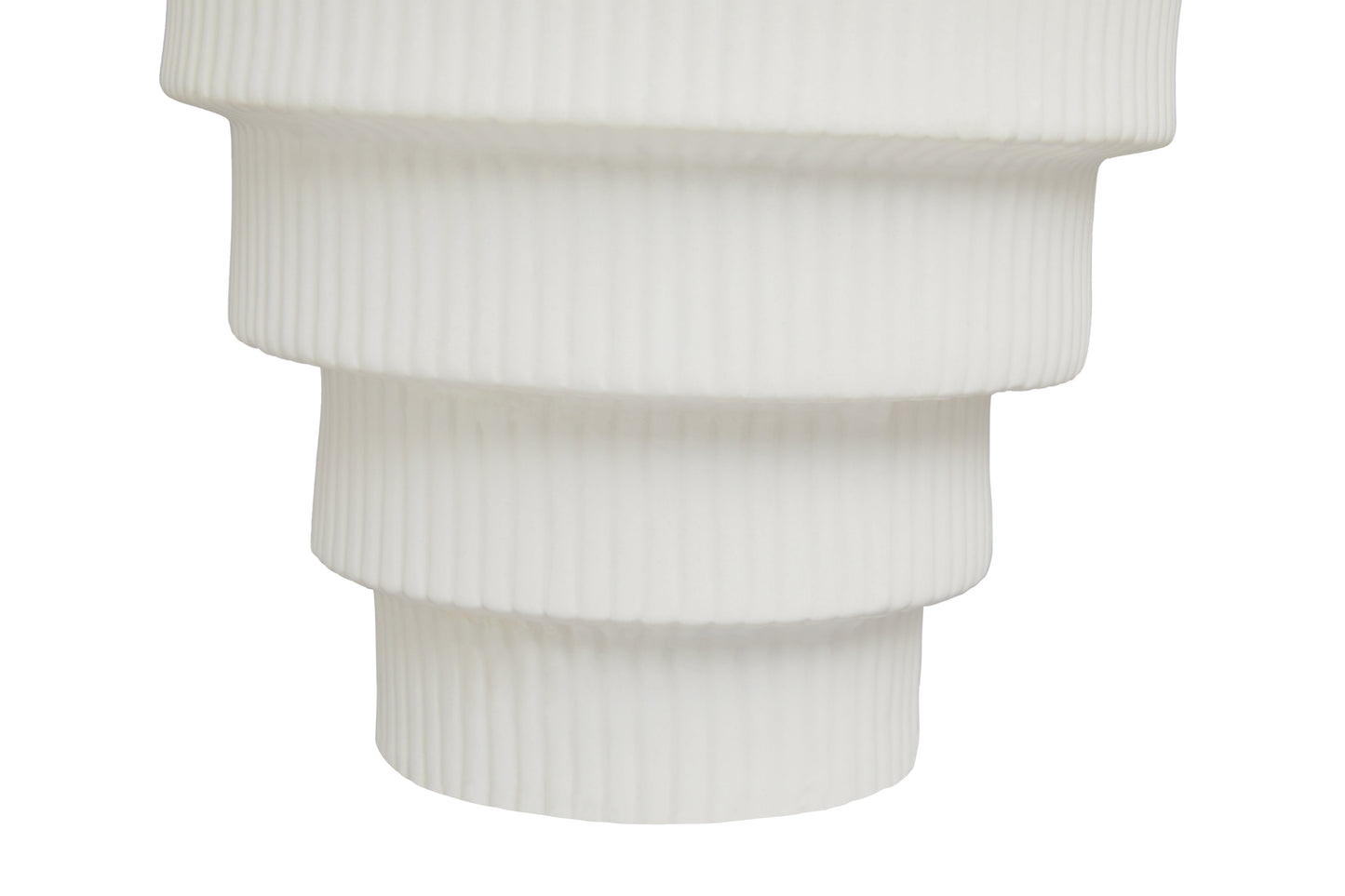 Fabia White Vase