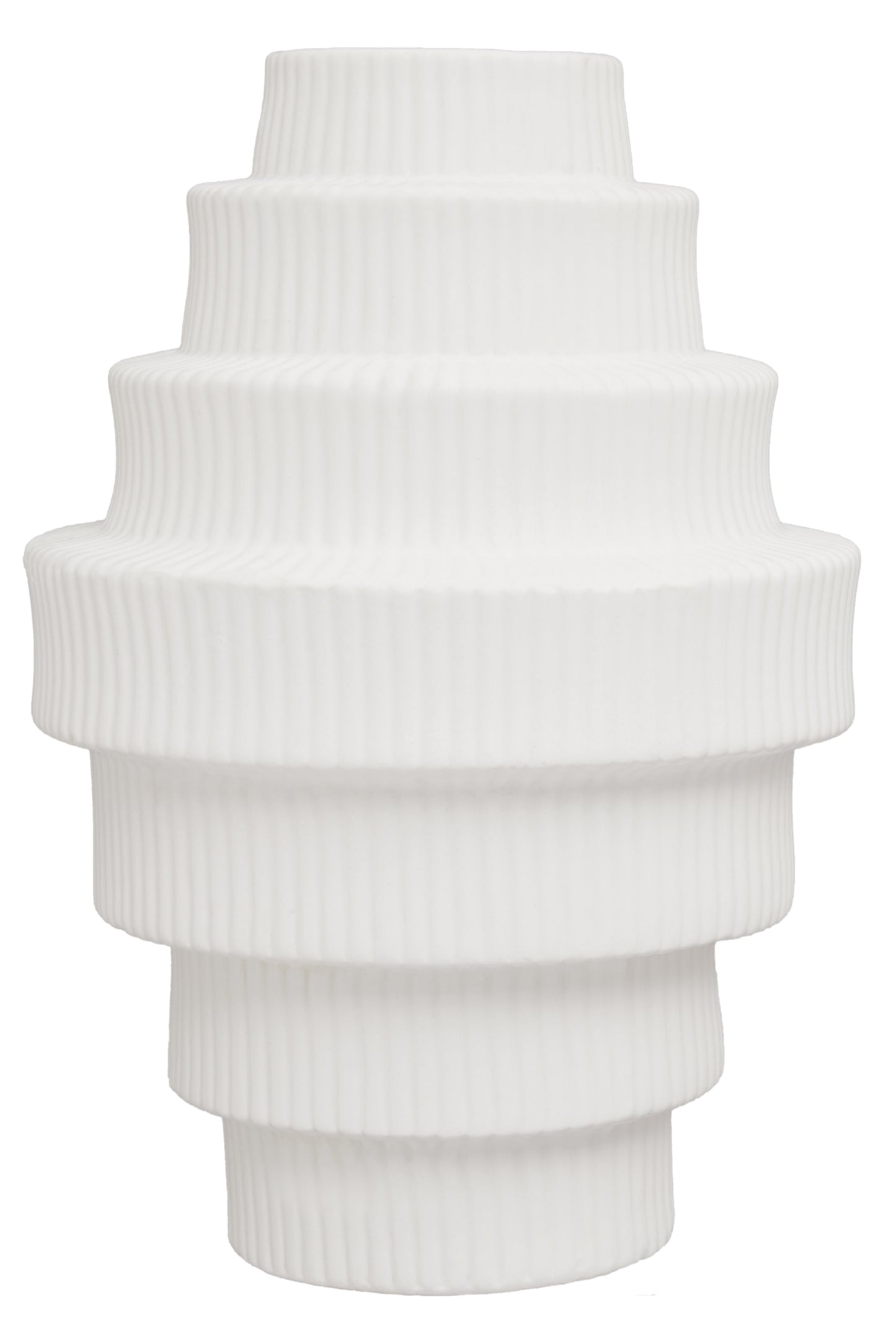 Fabia White Vase