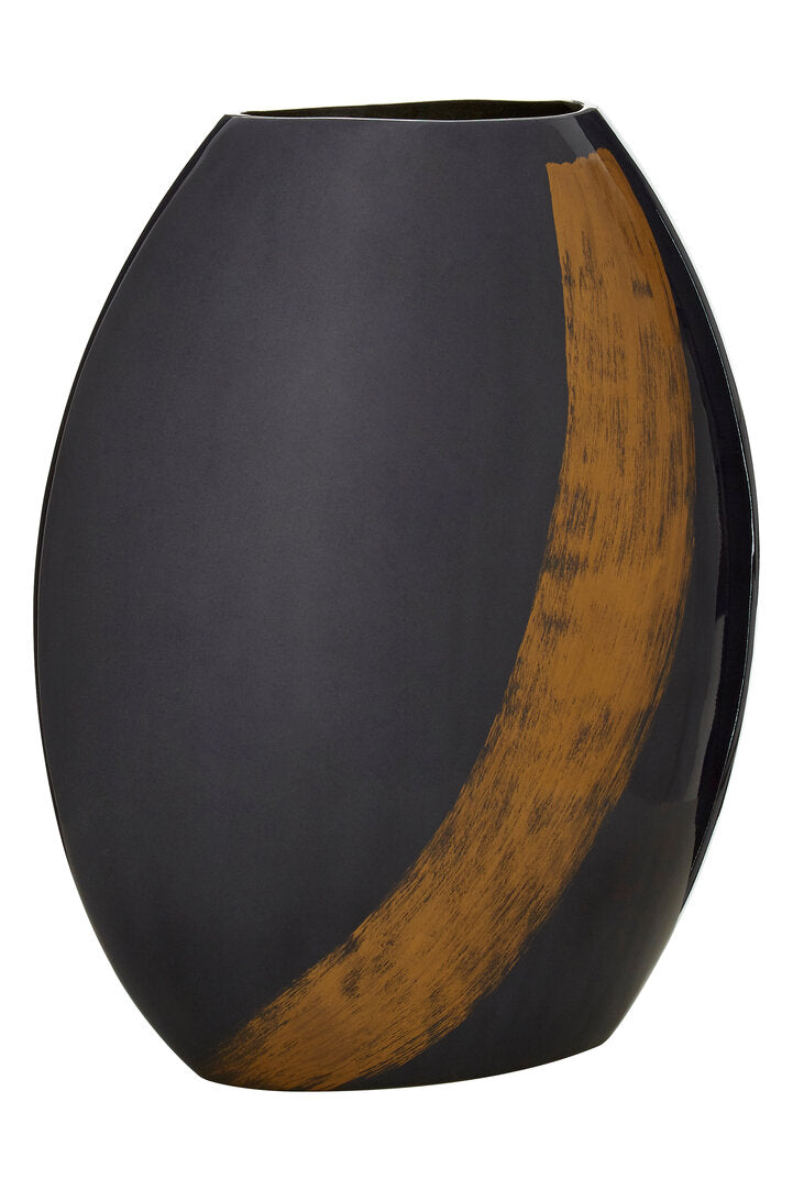 Alma Blue And Gold Large Vase - Additional