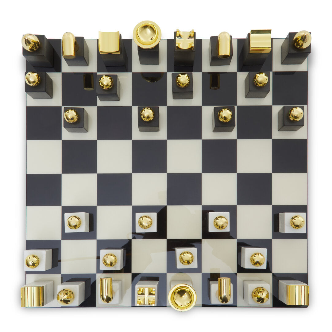 Flos Marble And Wood Chess Set - Additional
