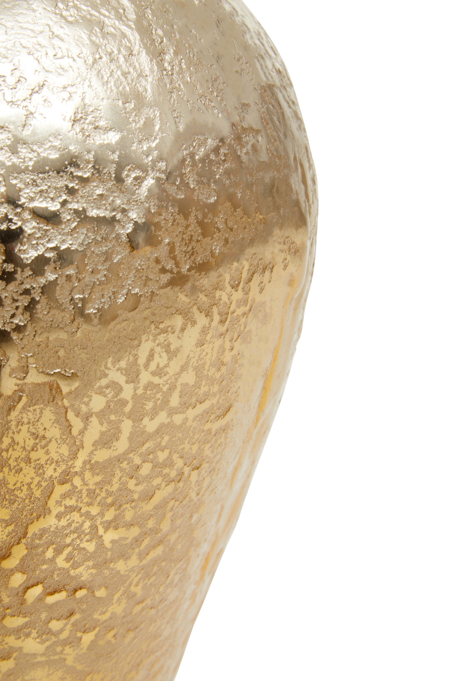 Dion Ombre Silver and Gold Finish Vase