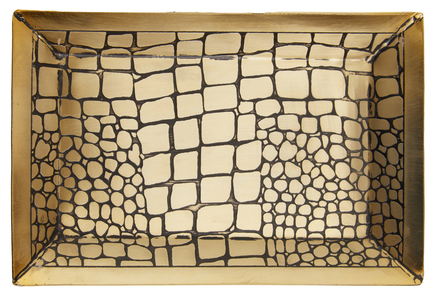 Meko Croc Pattern Trinket Dish