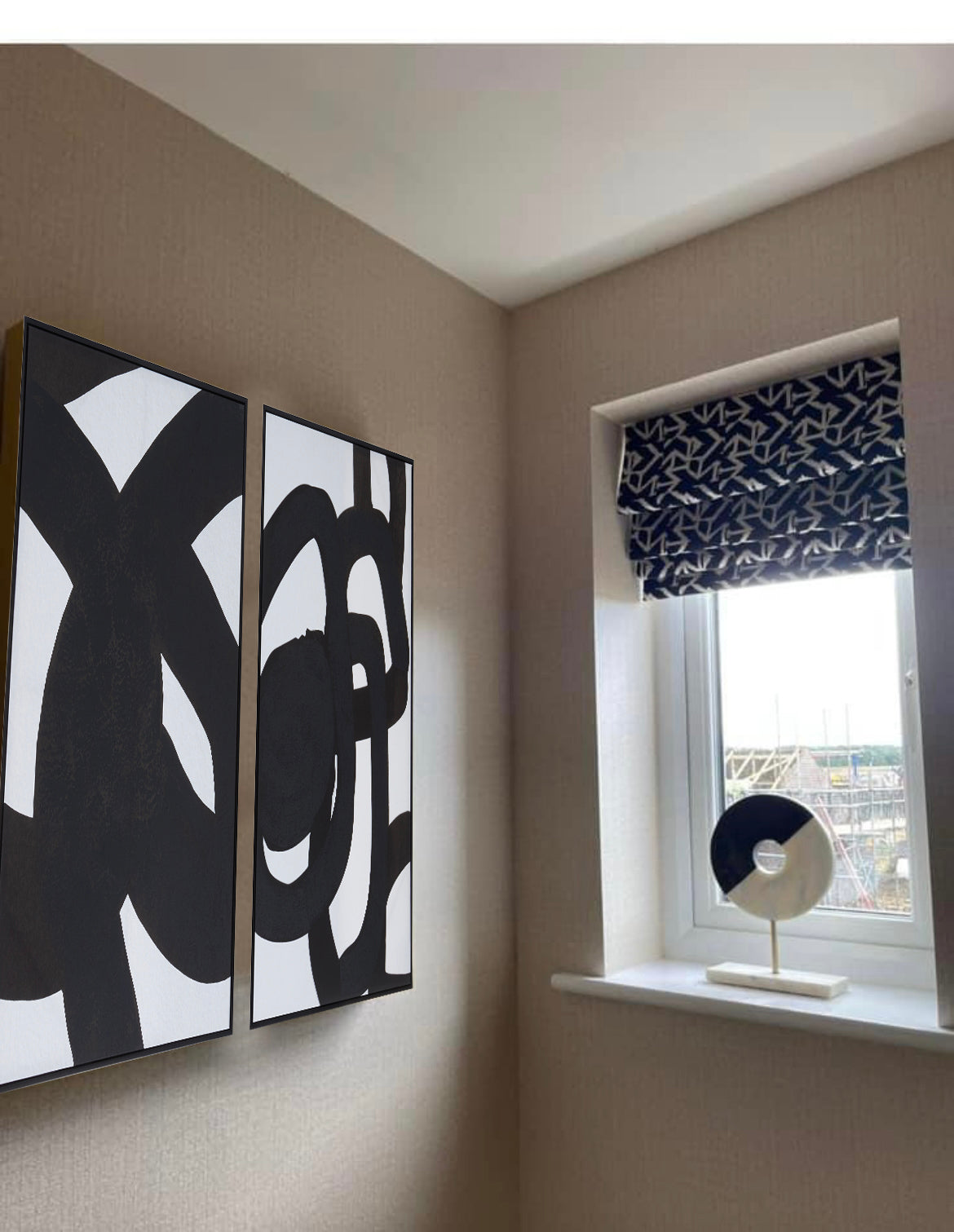 Astratto 2Pc Abstract Wall Art