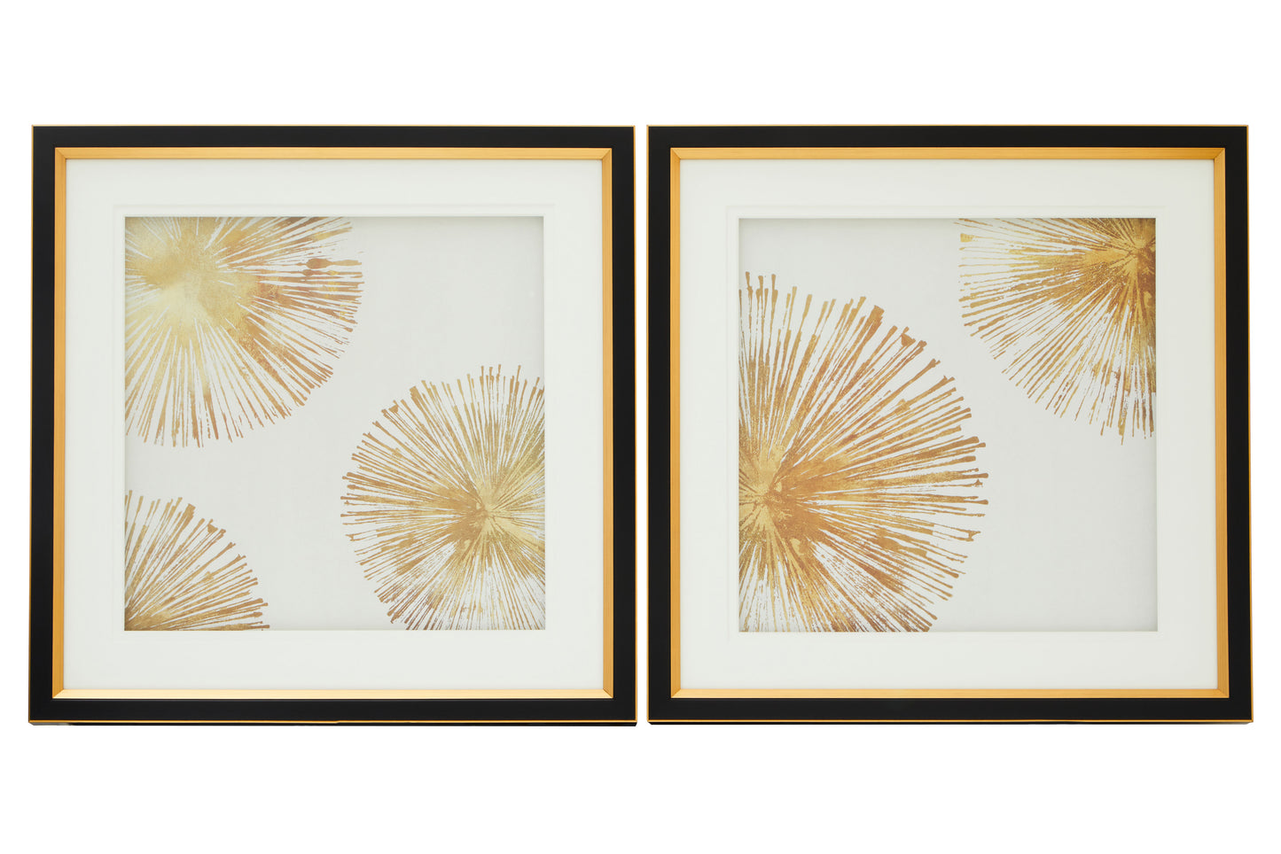 Nason Set Of Two Sunburst Wall Art