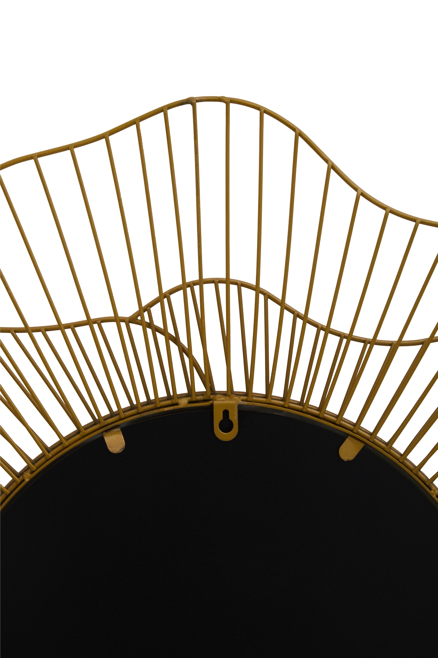 Gold Flower Wall Mirror