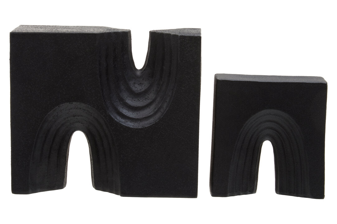 Broc Set Of Two Black Sculptures - Additional