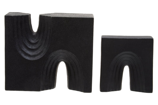 Broc Set Of Two Black Sculptures - Main 