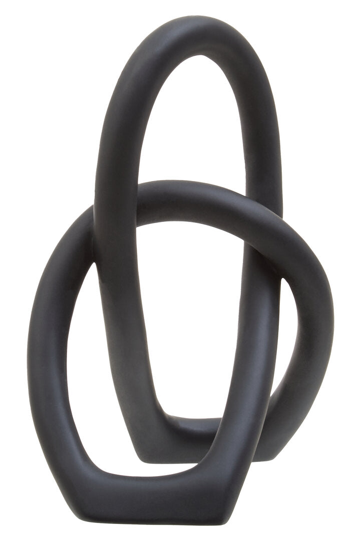 Broc Black Knot Sculpture - Additional