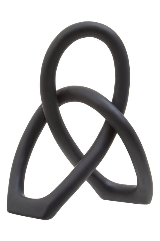 Broc Black Knot Sculpture - Main 