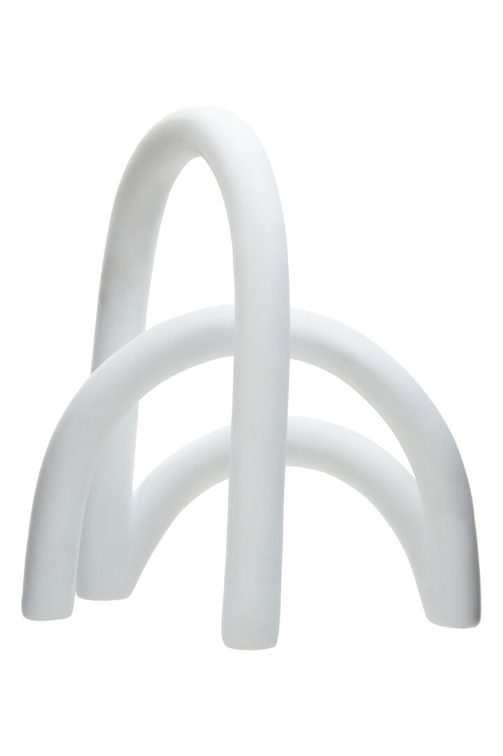 Broc White Arched Sculpture - Additional