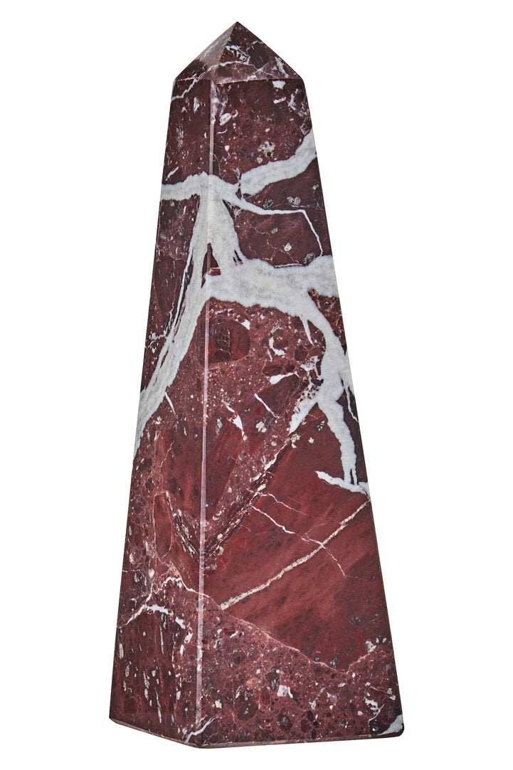 Salmo Small Red Marble Obelisk - Additional