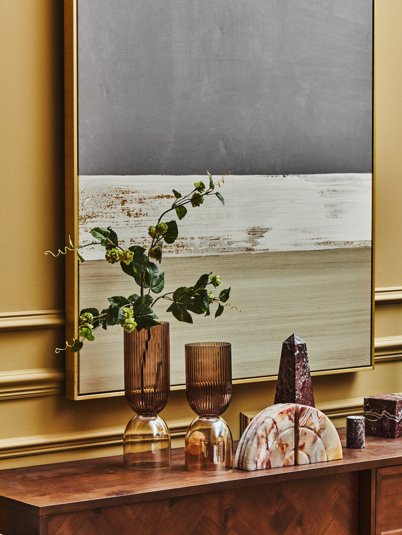 Salmo Small Red Marble Obelisk - Lifestyle