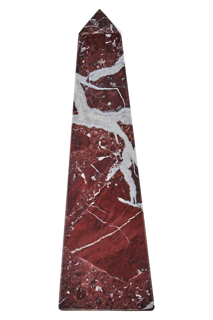 Salmo Small Red Marble Obelisk - Main