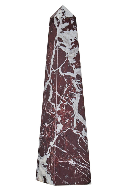 Salmo Large Red Marble Obelisk - Additional