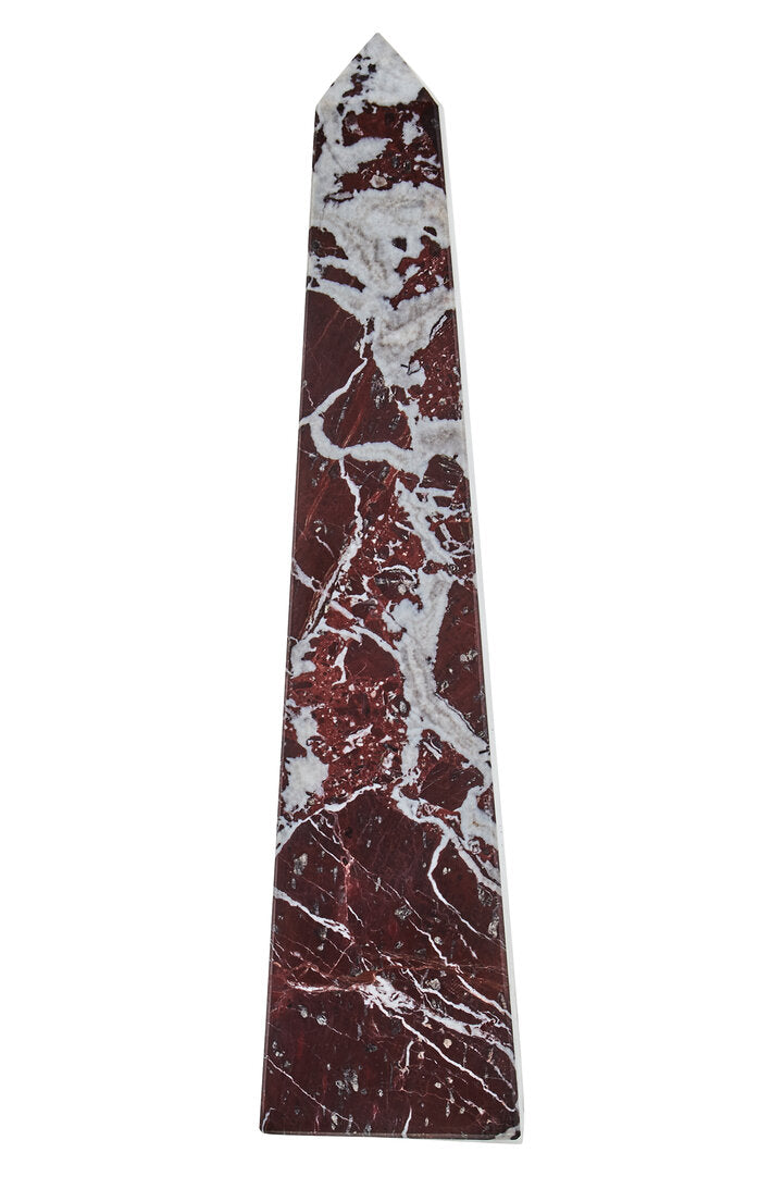 Salmo Large Red Marble Obelisk - Main 