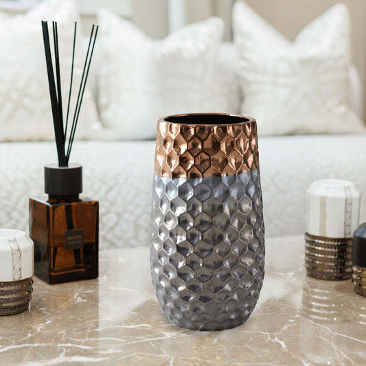 Galaxy Metallic Vase