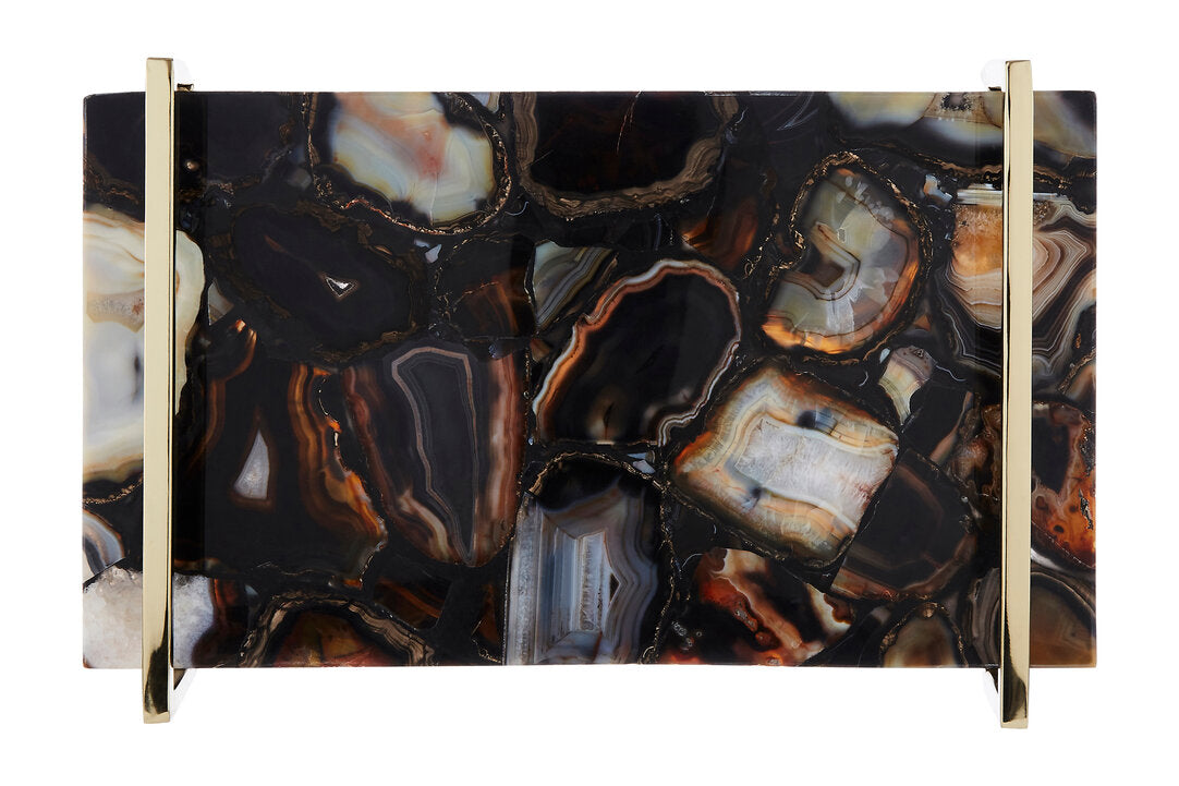 Bowerbird Black Agate Small Tray - Additional