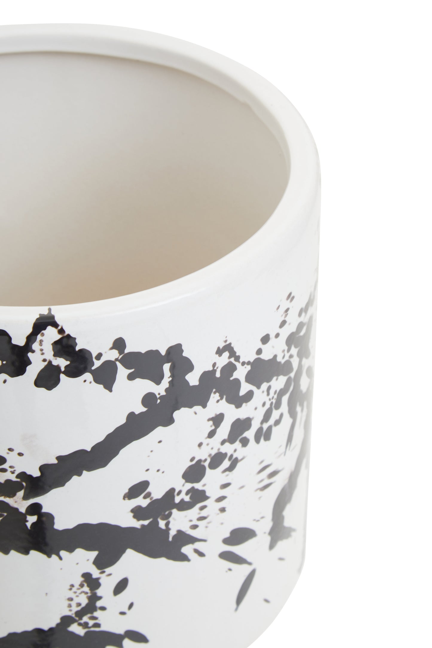 Sorrell Black and White Planter