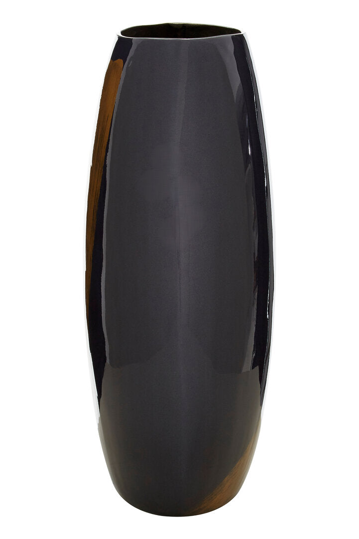 Alma Blue And Gold Large Vase - Additional