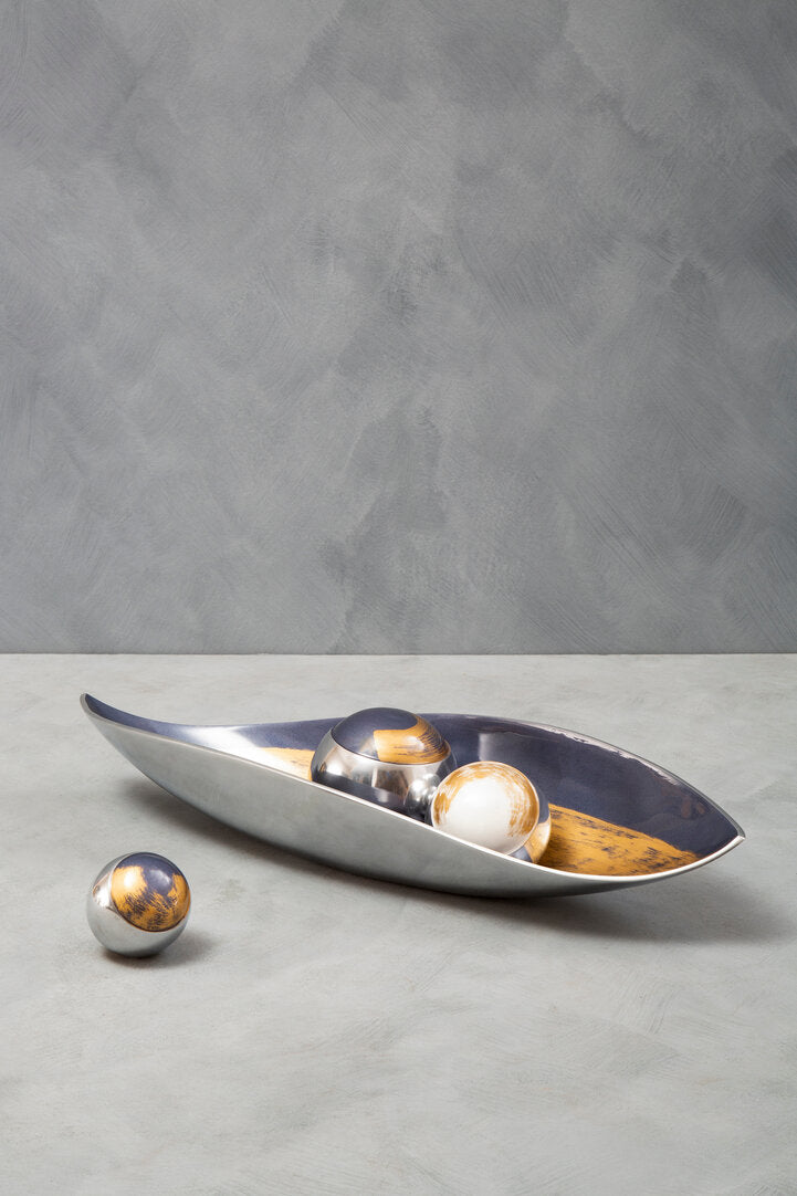 Alma Set of 3 Deco Brushstroke Balls - Lifestyle