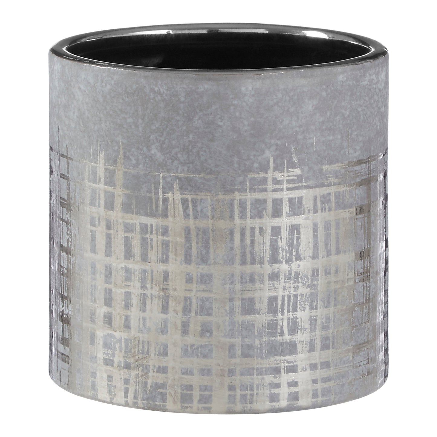 Embra Grey Ceramic Planter