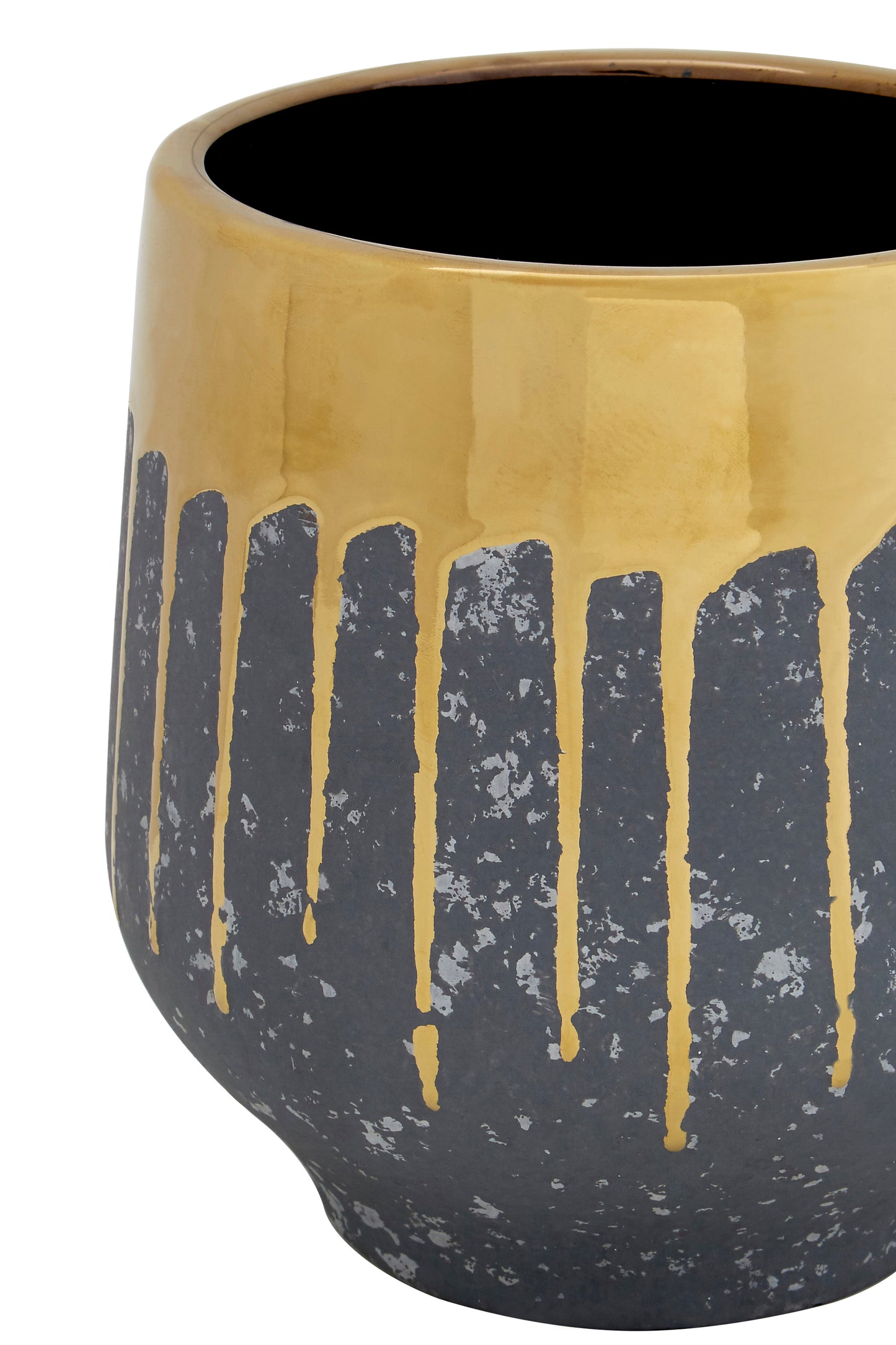Gold & Grey Planter