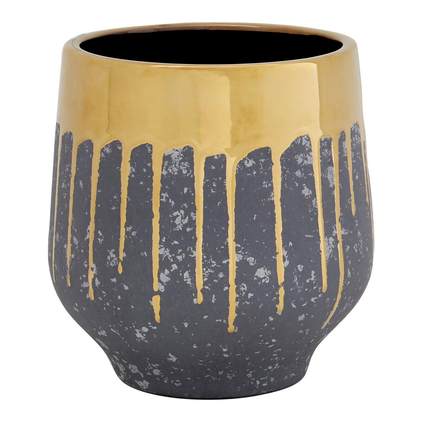 Gold & Grey Planter