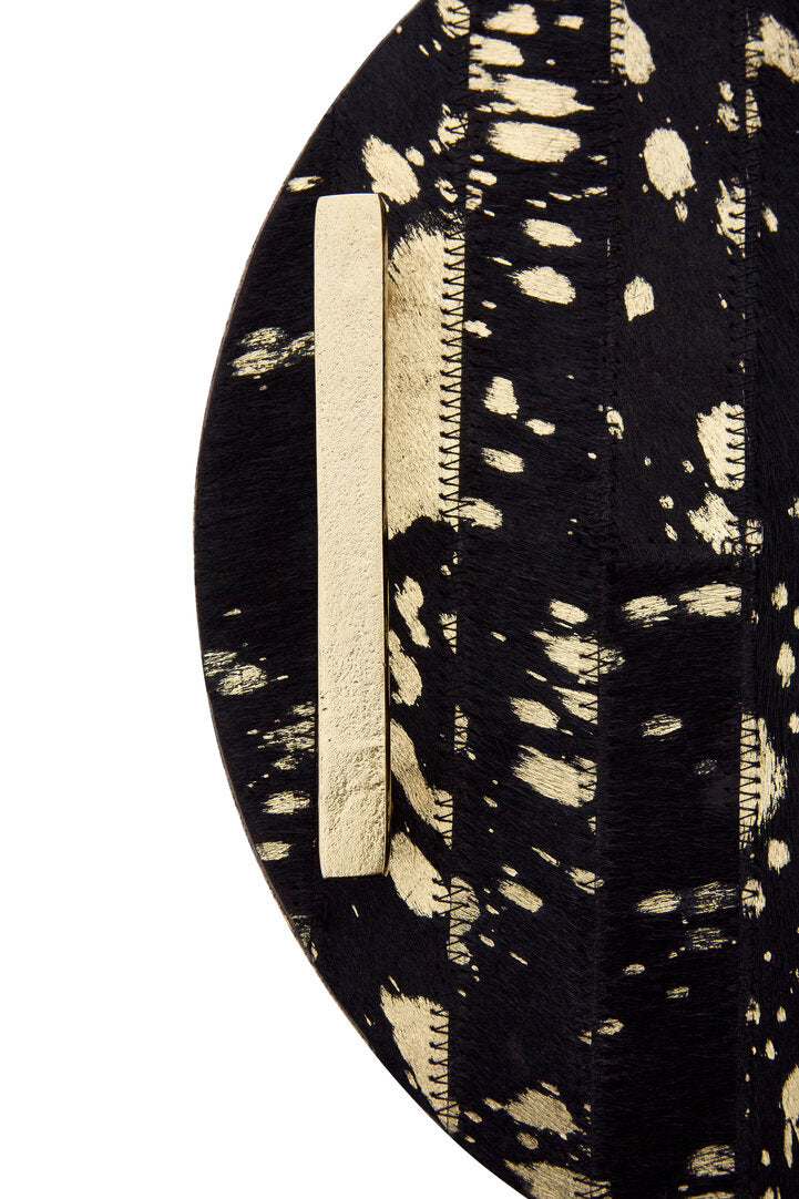 Bowerbird Cowhide Tray - Macro