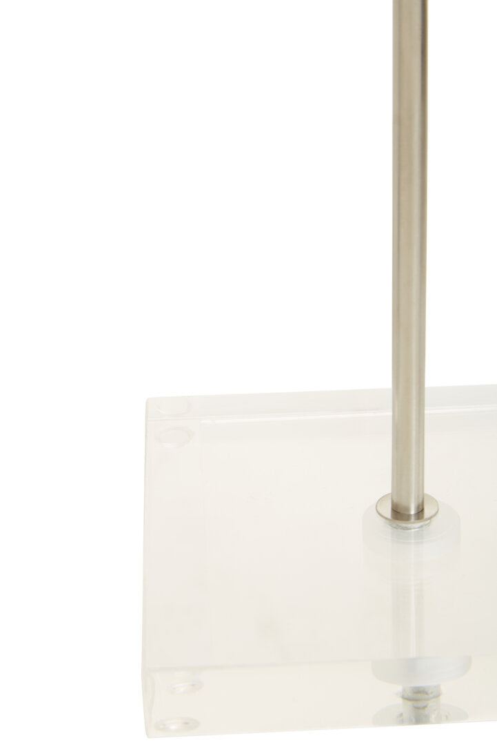 Bowerbird White And Silver Agate Sculpture - Macro