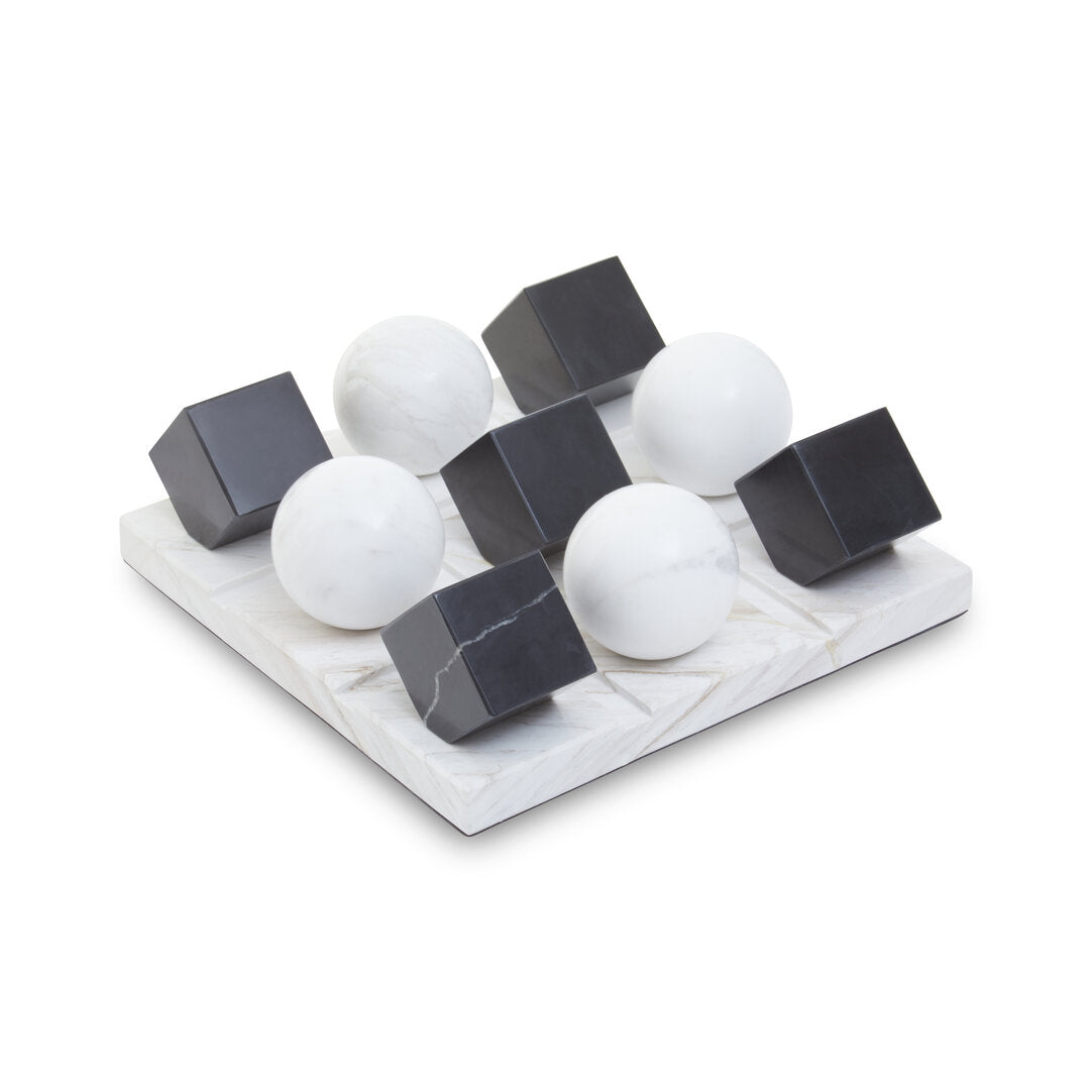 Flos Black And White Tic Tac Toe Game