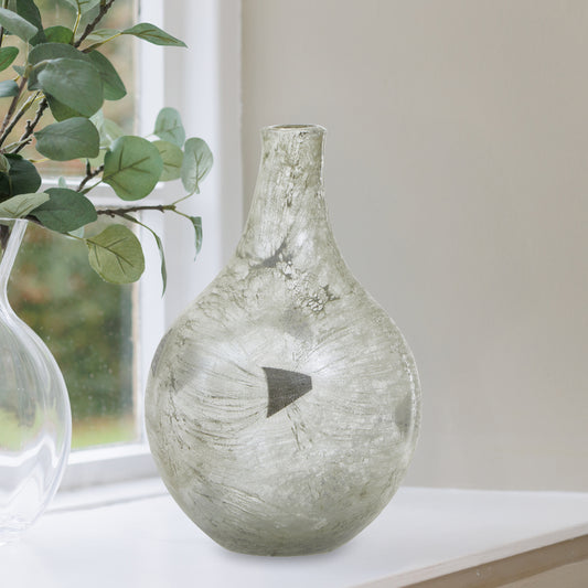 Herbie Medium Metallic Bottle Vase