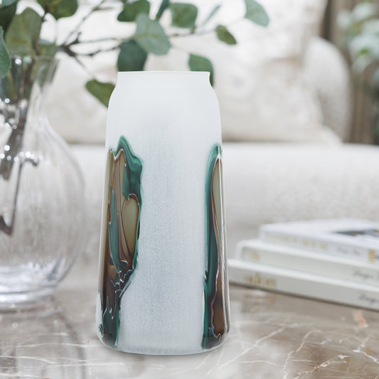 Hakan Tall Glass Vase
