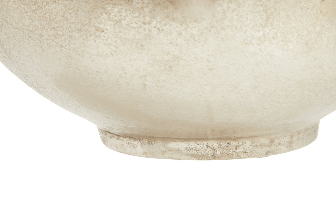 Dion Large Two Toned Silver and Gold Finish Bowl - Macro