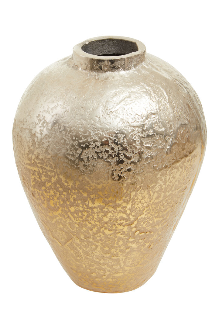 Dion Small Ombre Silver and Gold Finish Vase - Additional