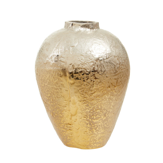 Dion Small Ombre Silver and Gold Finish Vase - Main