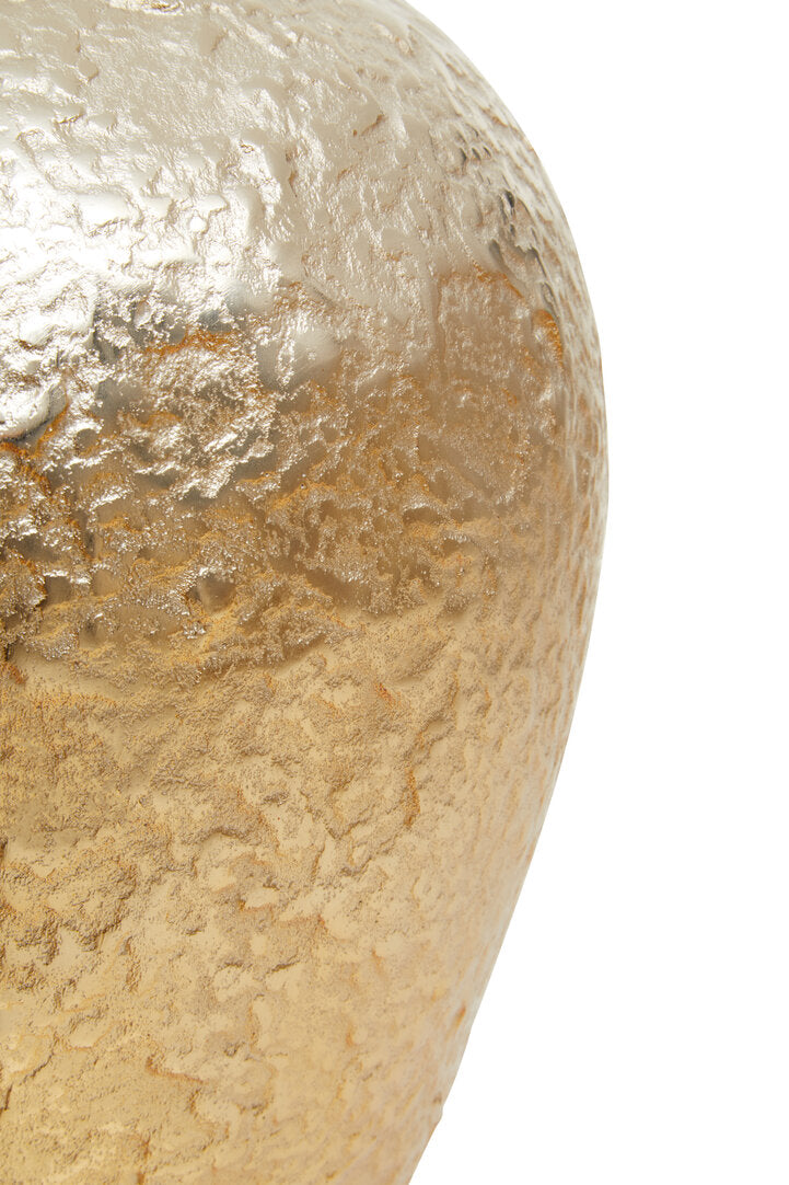Dion Large Ombre Silver and Gold Finish Vase - Macro