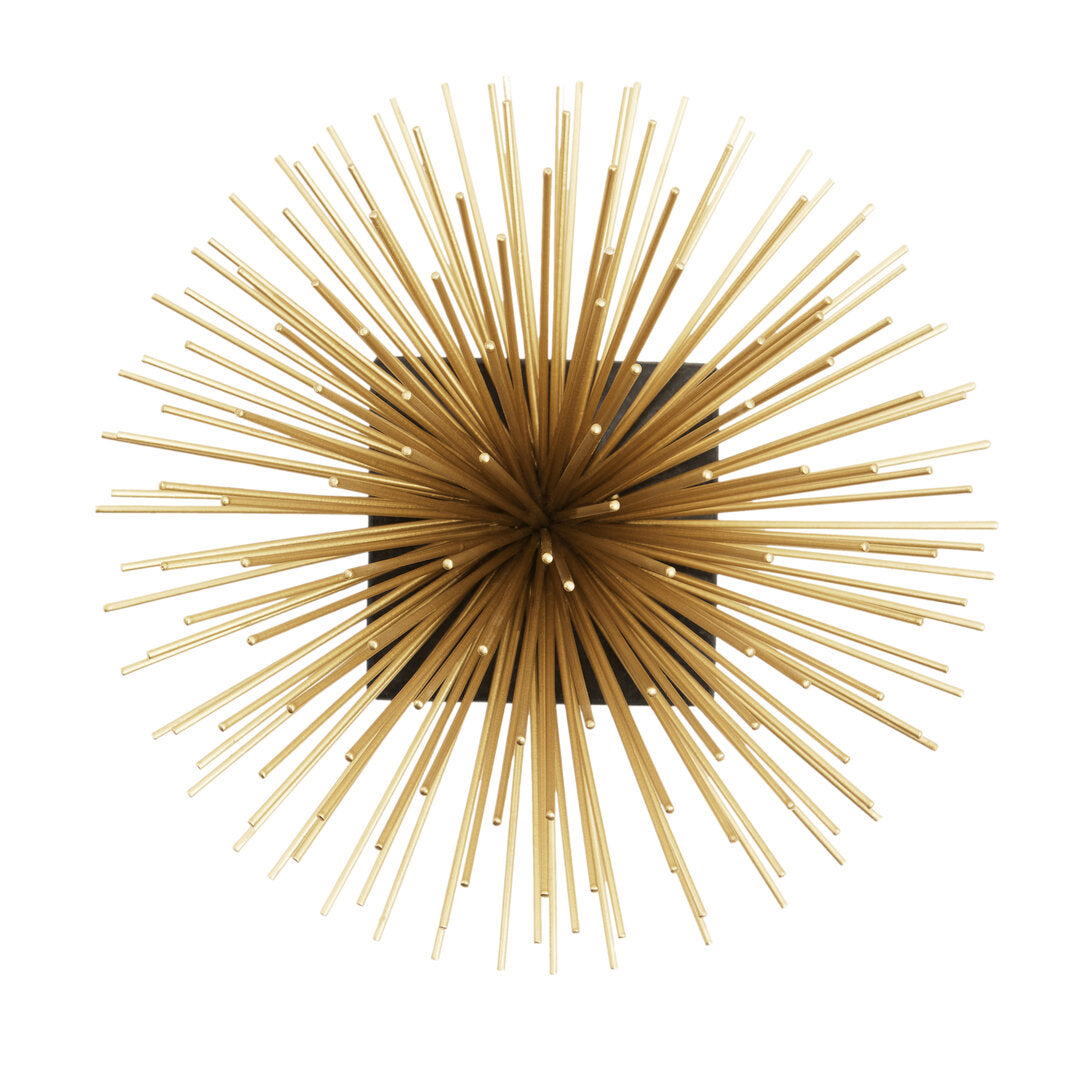 Mirano Gold Finish Starburst With Black Marble Base - Additional