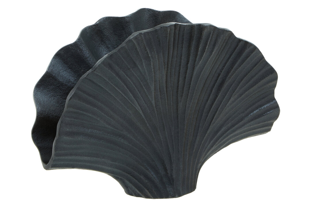 Danna Small Grey Ginkgo Vase - Additional
